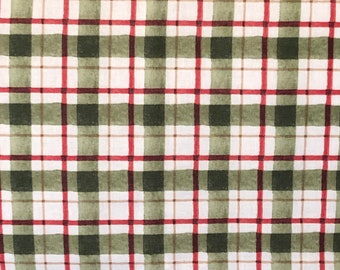 Christmas Pillow Case / Standard Pillow Case / Christmas Queen Pillow Case / Christmas Plaid  / Christmas Pillowcase / Christmas Décor