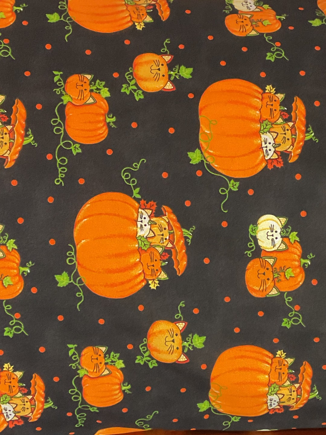 Standard Pillow Case / Cotton Pillow Case / Fall Cat Pillow Etsy