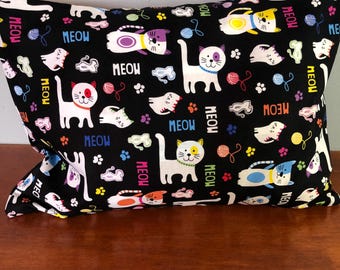 Travel Pillow Case / Toddler Pillowcase / Travel Pillow Cover / Accent Ladybug Pillow Case / Throw Pillowcase / 12" x 16" Pillowcase