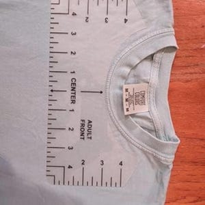 T-Shirt Ruler Guide Set for Heat Press – 9pcs Vinyl Alignment Tool for Front & Back Design, Transparent PVC Ruler (Adult, Youth, Kids)