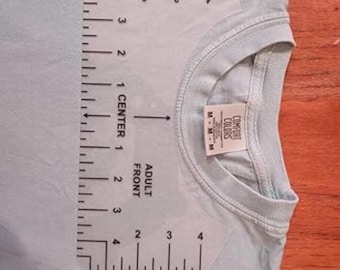 T-Shirt Ruler Guide Set for Heat Press – 9pcs Vinyl Alignment Tool for Front & Back Design, Transparent PVC Ruler (Adult, Youth, Kids)