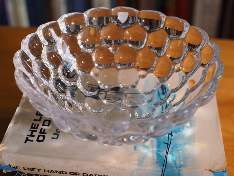 Vintage Crystal Bowl bild 3