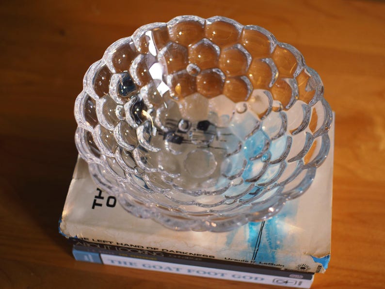 Vintage Crystal Bowl bild 4