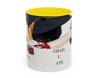 Grad U Ate Mug – Funny Graduation Gift for Him or Her , Humorous Graduation Coffee Cup, Funny Mug, Graduation Pun Mug for Coffee Lovers
