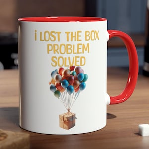 I Lost The Box Mug: Rebel Gift, Problem Solver Coffee Cup