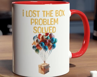 I Lost The Box Mug: Rebel Gift, Problem Solver Coffee Cup