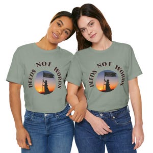 Feminism Women&#39;s Rights Tee, Emmeline Pankhurst Quote Shirt, Suffragette Activist Top, Gender Equality T-Shirt, Women&#39;s Rights Apparel