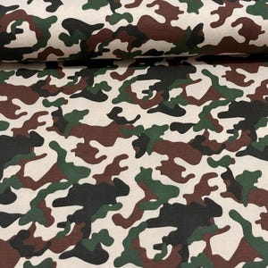 Elevate Your Home Decor with Elegant Camo Print Fabric - Luxury Yardage for DIY Projects - Perfect for Upholstery - Available by the Yard
