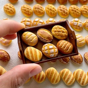 mini food toys Micro bread dollhouse miniature food