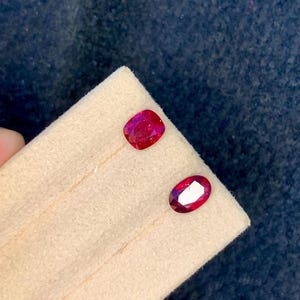 Natural Pigeon Blood Red Ruby Mozambique Rubies – No Heat No Treatment – GFCO Certified – Best Clarity