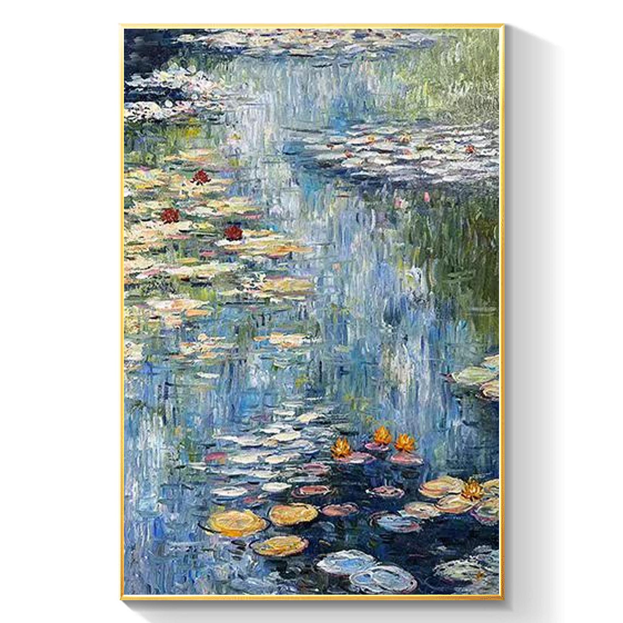 水彩画 絵画玄関 蓮池 絵画 Yahoo オークション - 真作 笹原亮 作 蓮池