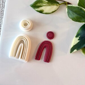 Ellie | Boho Cutter 3 | Polymer Clay Cutter | Clay Cutter | Clay Supplies | 1.8 Inches