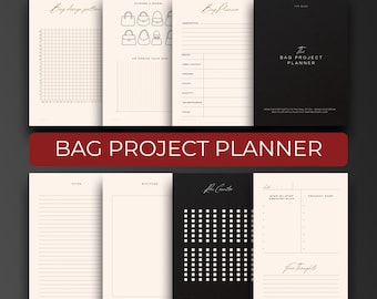 Printable Knitting Planner — Bag Projects
