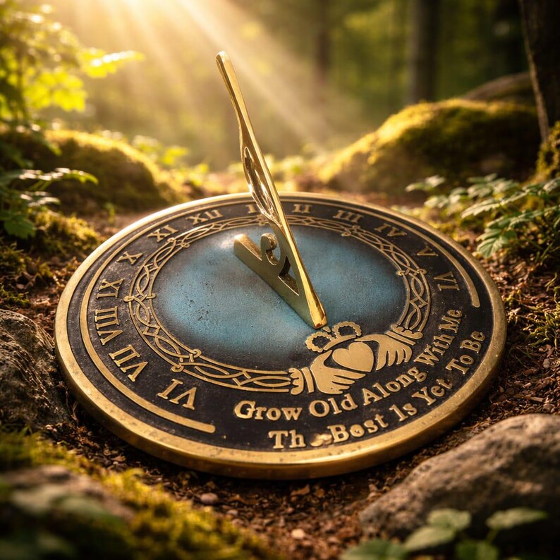 Garden Sundial –outdoor Timepiece – Romantic Wedding or Anniversary ...