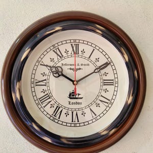 Vintage Style Roman Numeral Wall Clock - 12 Inch Home Decor