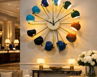 George Nelson Ball Wall Clock Replica | 24
