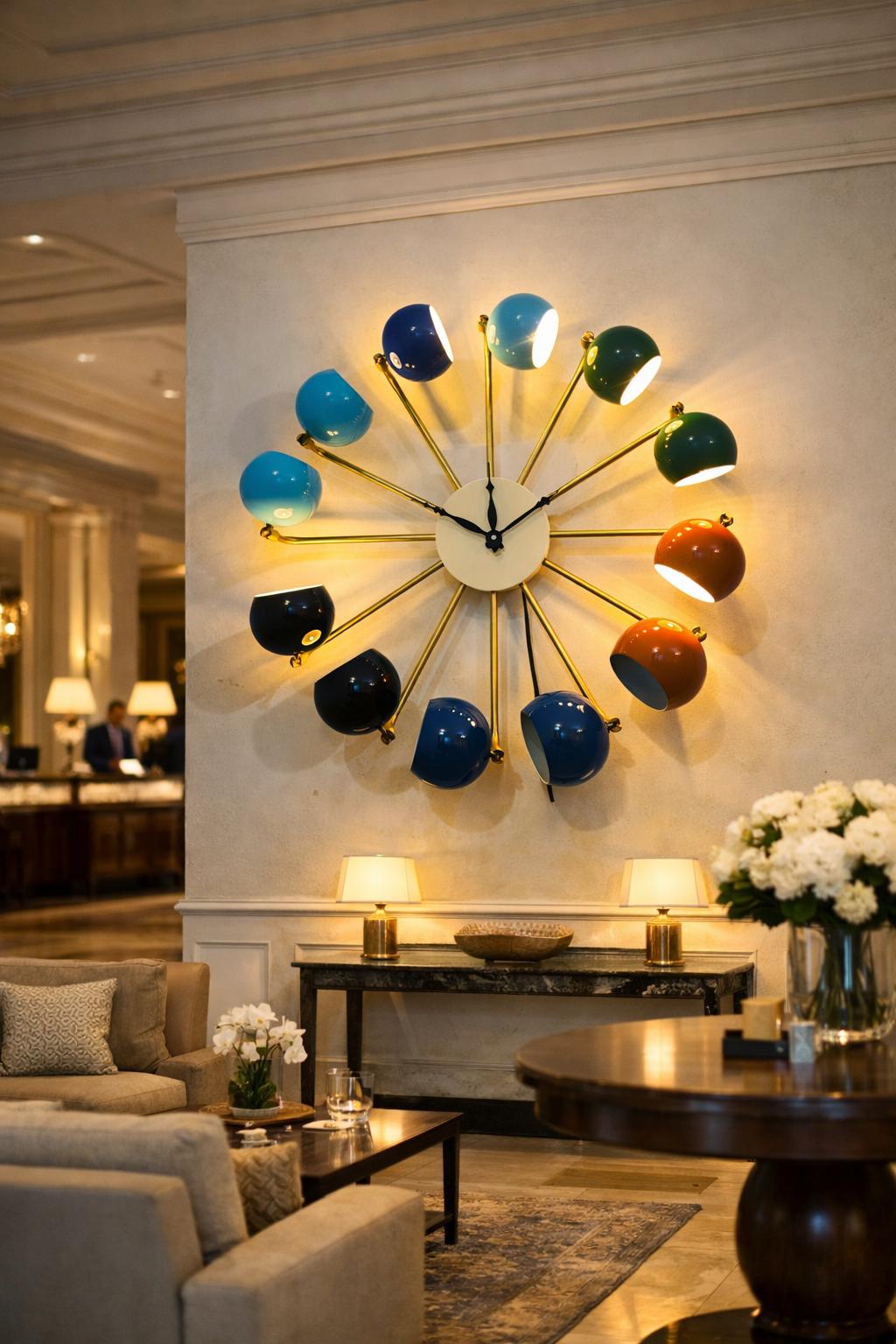 George Nelson Ball Wall Clock Replica | 24