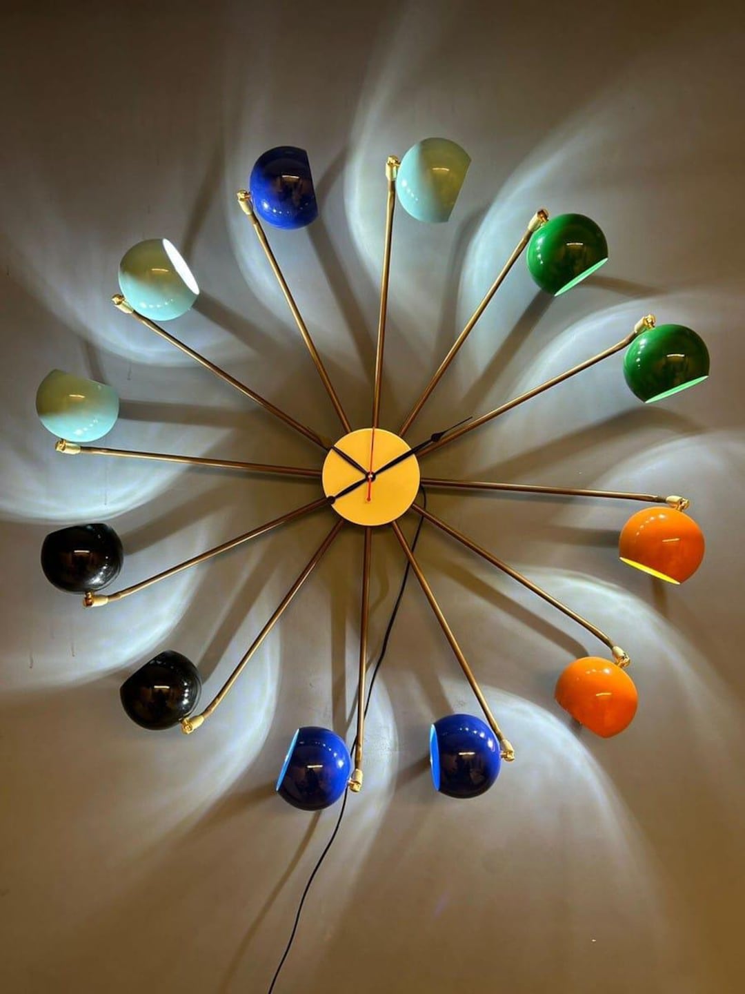 George Nelson Ball Wall Clock Replica | 24