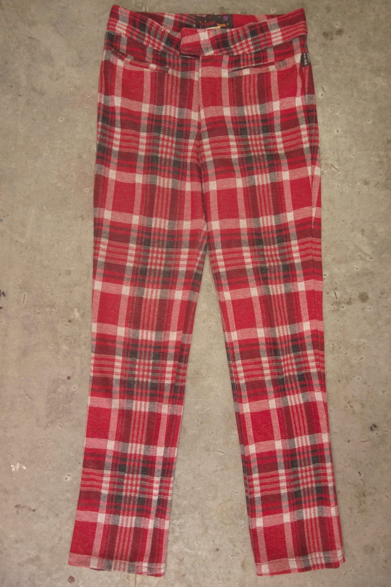 Vintage punk plaid pants from Tripp iconic New York punk | Etsy