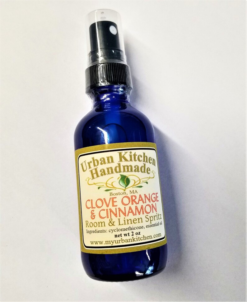Orange Clove & Cinnamon Room Spray Scented Room Spray Etsy