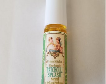 Patchouli Splash Roll On Perfume -  Natural Perfume - Perfume- Patchouli  - Roll on perfume - Perfume oil - Patchouli oil- Citrus Oil