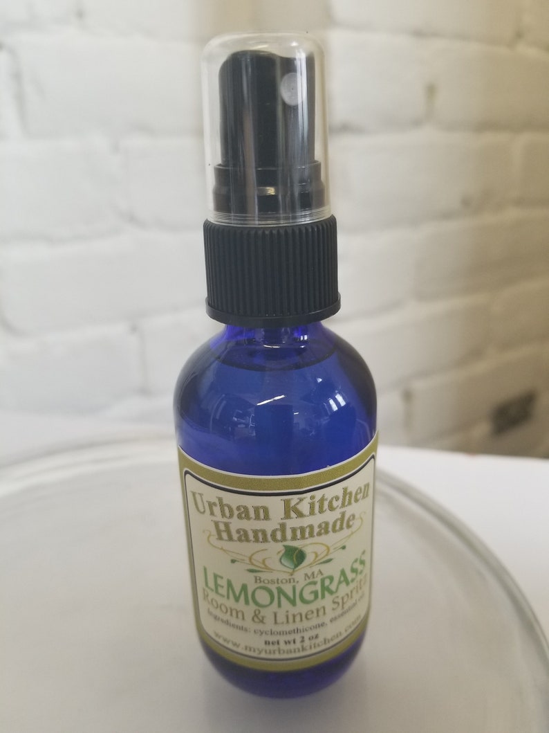 Lemongrass Room and Linen Spray Lemongrass Scented Spray Etsy