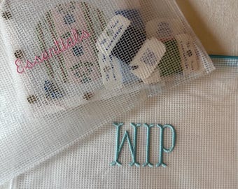 Bolsa para proyectos de bordado