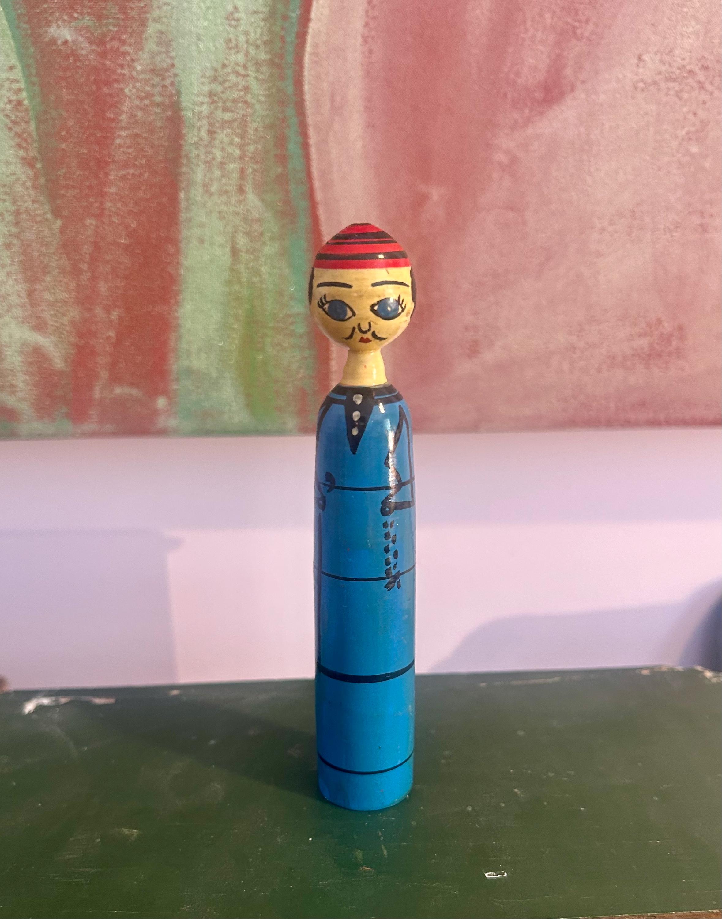 ¨*•.¸¸☆*・ アンティーク　ペグドール 17cm゜•*¨*•.¸¸☆* ☆*・ アンティーク ペグドール 17cm゜•*¨*•.¸¸☆* ☆*・ アンティーク