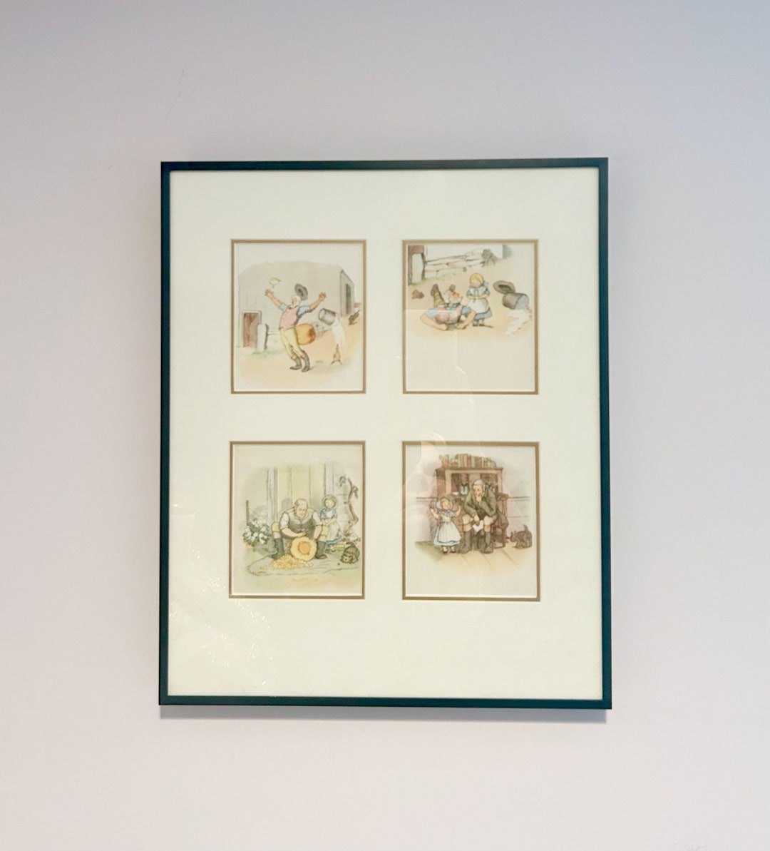 Tasha Tudor Framed Childrens Book Illustration Nursery Decor - Etsy