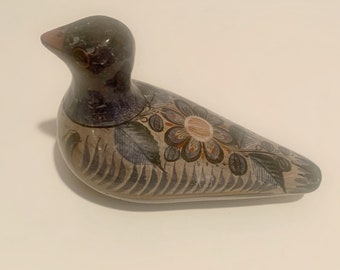 Mexican Folk Art Pottery Bird Tonala Pottery El Palomar - Etsy
