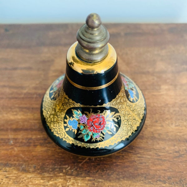 Vintage Derby Porcelain Amari Design Scent Bottle with Dabber