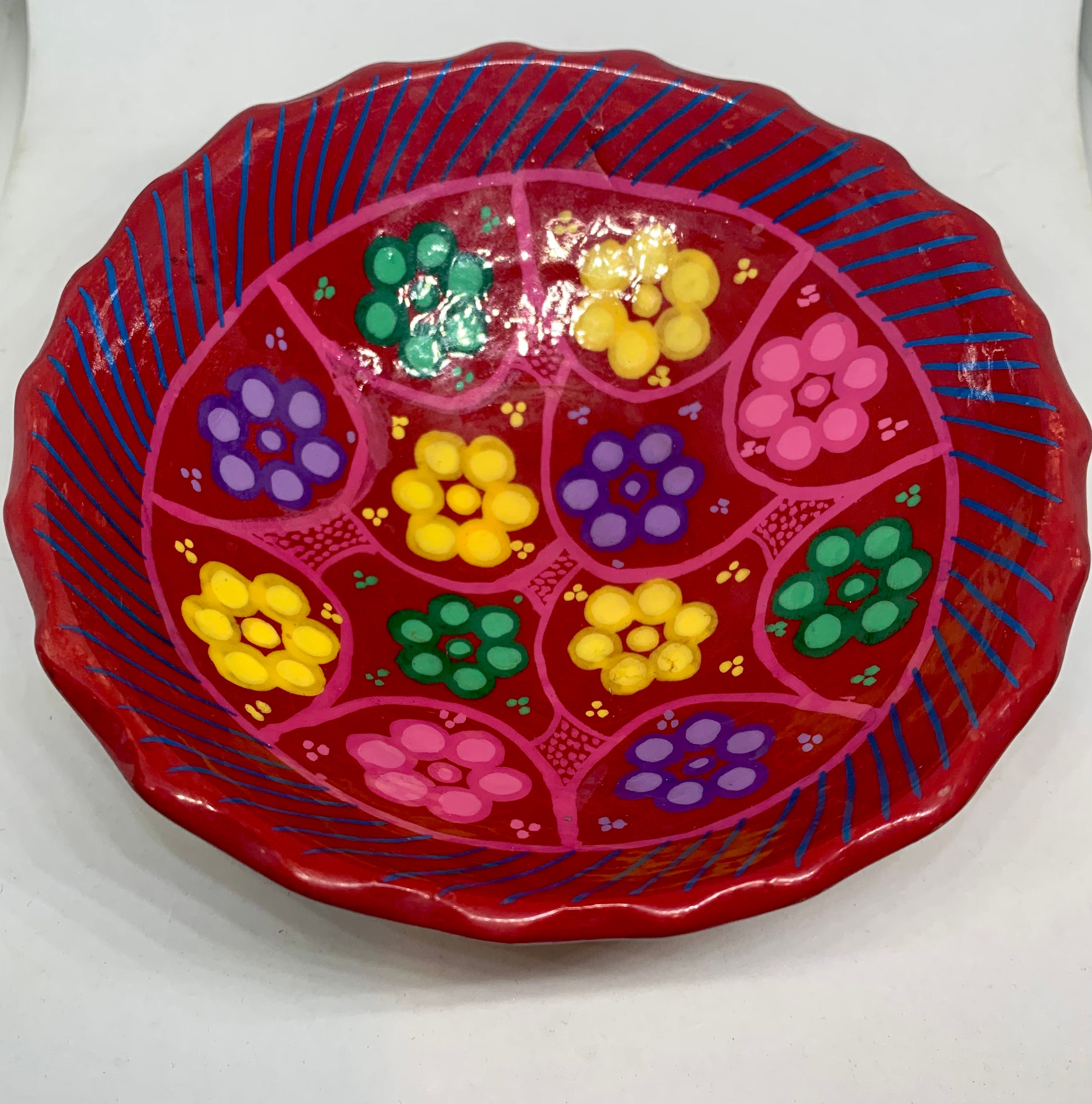 カラフルな陶器製タートル置物 約40cm　亀　メキシコ タラベラ陶器 カラフルな陶器製タートル置物 約40cm 亀 メキシコ タラベラ陶器