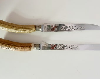 Juego de cuchillos para trinchar Hoffritz Germany Antler Cutlery