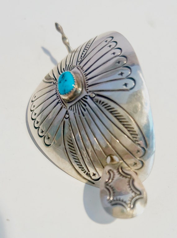 Vintage Stamp Work Pendant (Navajo)