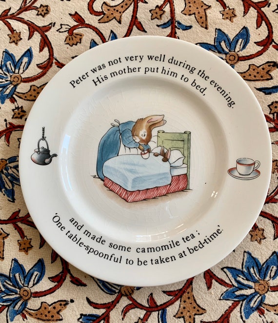 Vintage Wedgwood Porcelain Peter Rabbit English Porcelain Etsy