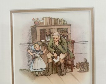 ターシャ・テューダーの額入り絵本イラスト 保育園のインテリア - Etsy