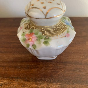 Vintage Hand Painted Nippon Stick Pin Holder
