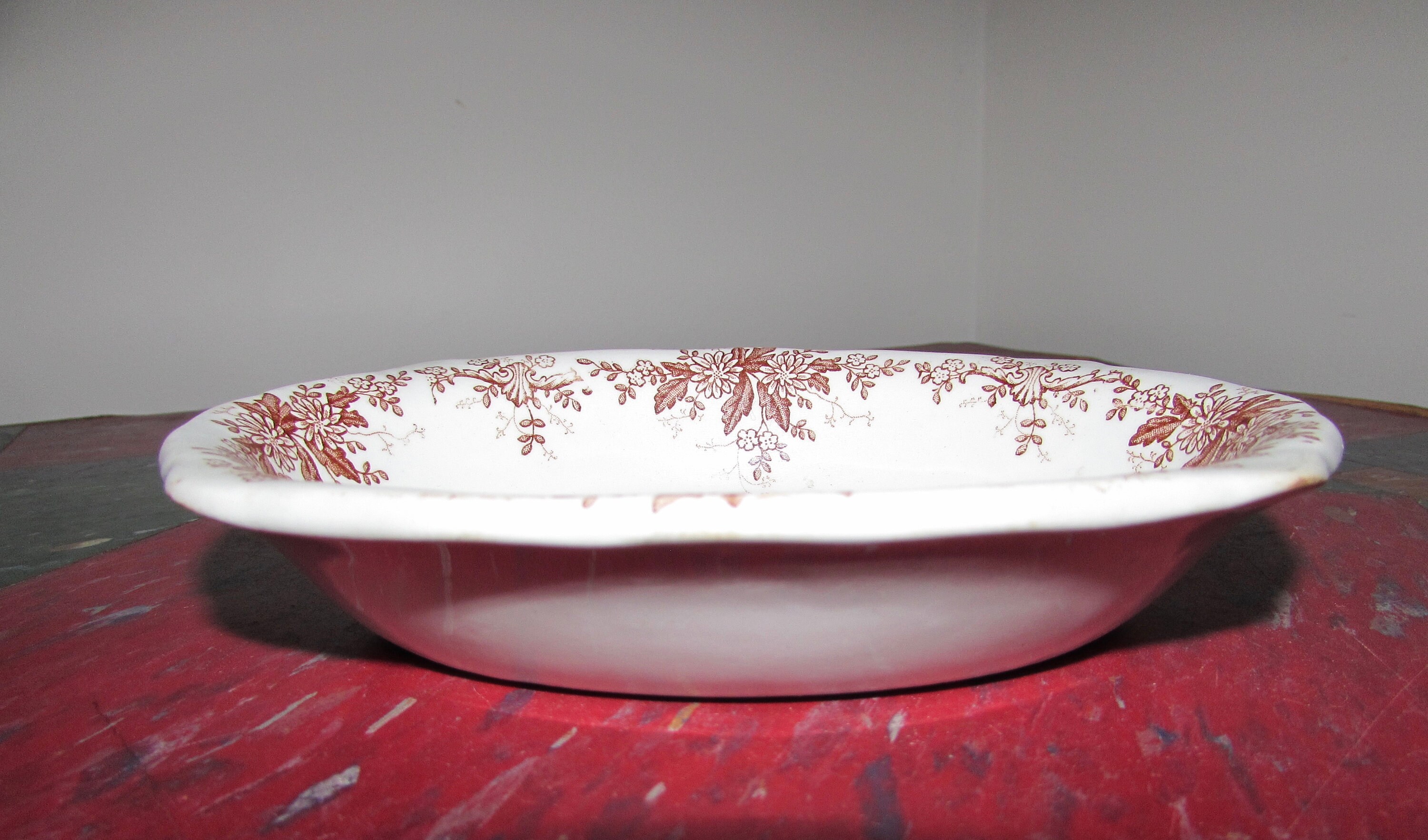 English Transferware Soap Dish Caledonia Mellor Taylor England Etsy