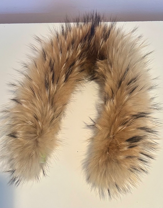 Genuine Fox Fur Trim for Hood or Clothing