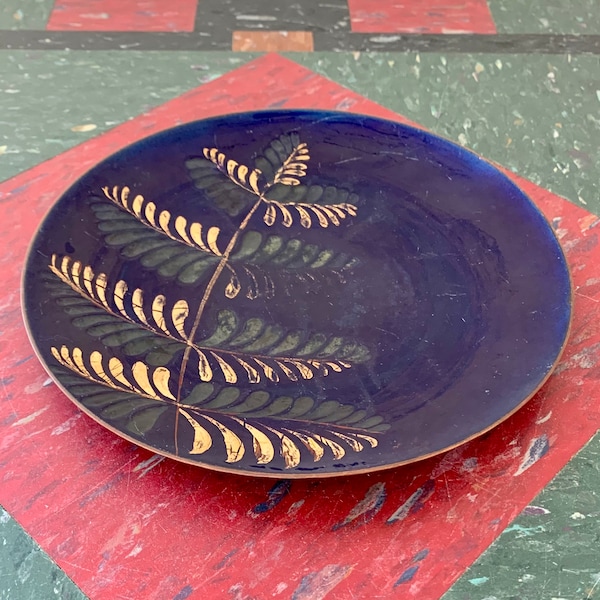 Enamel Copper Plate Etsy