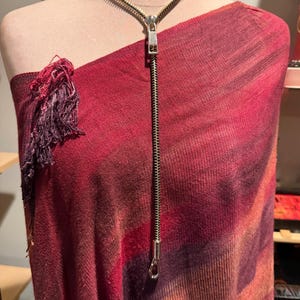 Gold Zipper Necklace