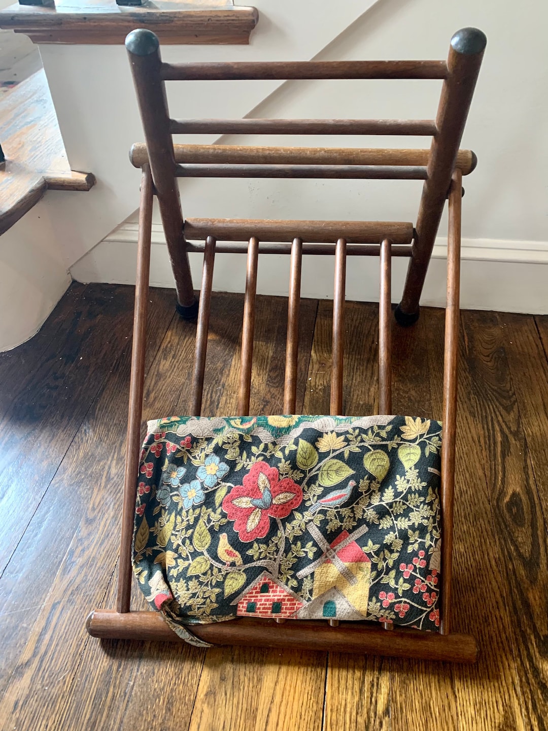 Antique Spindle Foot Rest Medical Equipment for Gout Foot Stool Etsy