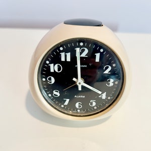 Vintage Bubble Alarm Clock West Germany Mid Century Clocks