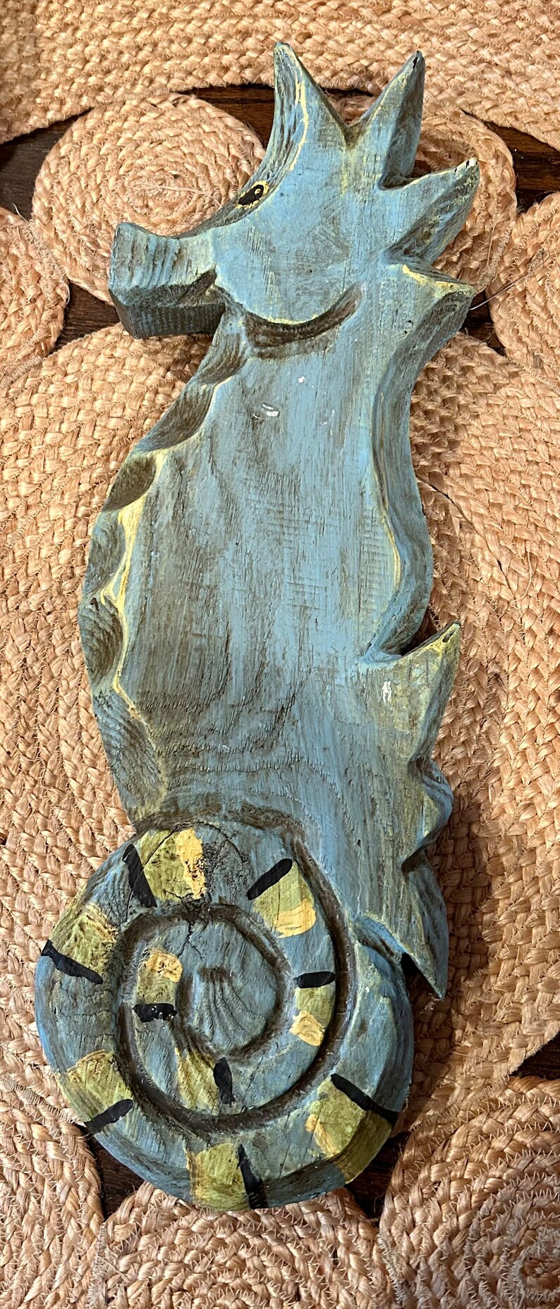 Photo inspiration: Fresh Look at Seahorse Wood Wall Sculpture Beach Nautical Wall Decor