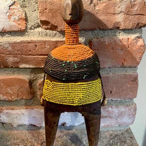 Cameroon Fertility Doll African Art Beaded Doll