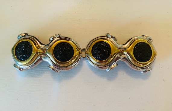 Vintage Alexis Kirk Cameo Belt Buckle - Etsy display picture 1