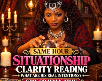 Situationship Love Tarot Reading | His Real Intentions & Future Commitment | Same Hour Psychic Reading | Mixed Signals, Stay or Walk Away?