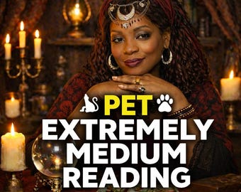 Same Hour Pet Psychic Reading, Fast Pet Psychic Reading, Living Pet Reading,  Animal Communicator, Cat and Dog Tarot Reading