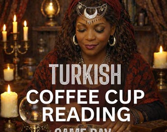 Turkish Coffee Cup Reading, Same Day Psychic, Tasseography Fortune Telling, Ancient Divination Symbols, Life Guidance Prediction