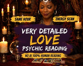 Very Detailed Love Psychic Reading, Relationships Clarity, Same Hour Tarot Guidance, Soulmate Twin Flame Future Tarot Reading